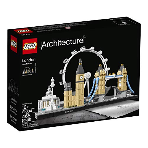 LEGO Architecture London Skyline Collection 21034 Building Set Model Kit (468 pieces) O121178