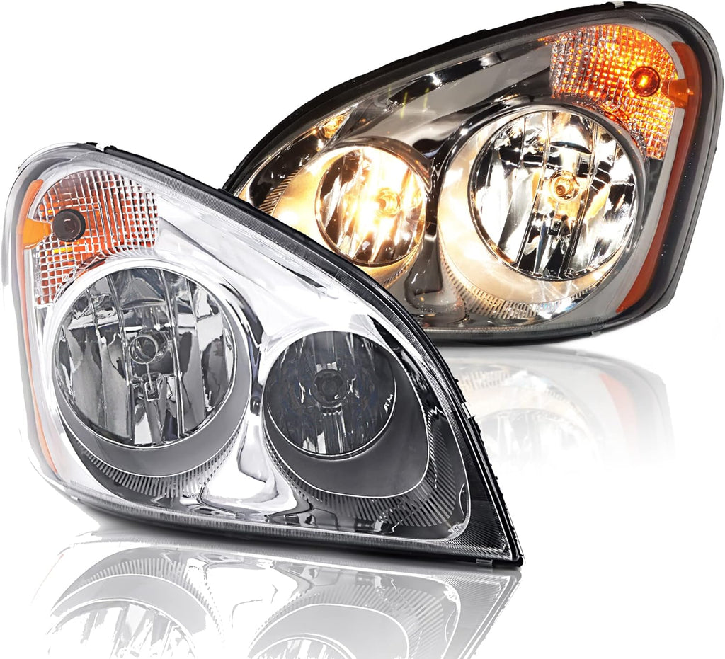 Headlight and Fog Light Lamp Set Left Right Side with Bulbs F885