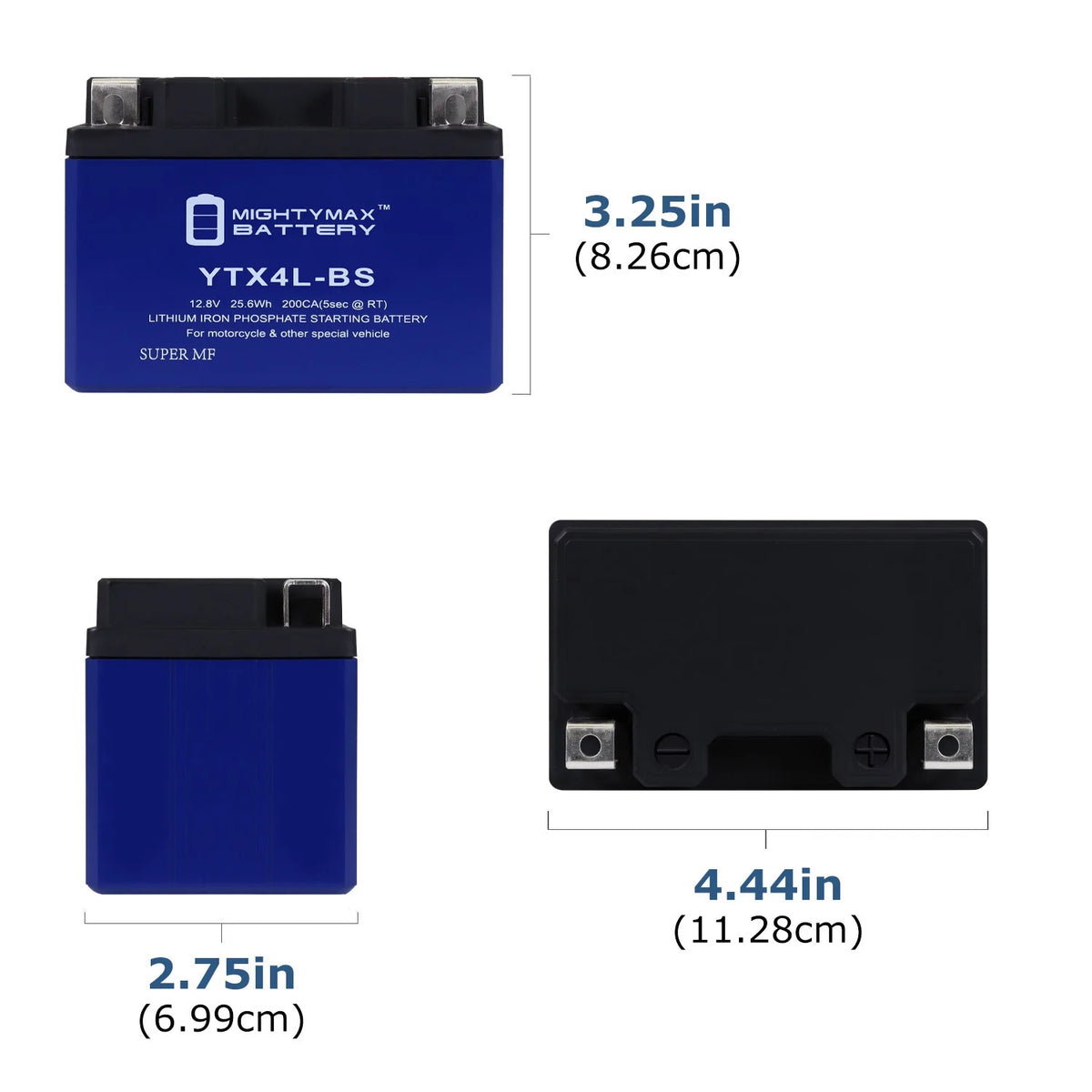3 Pack Lithium Replacement Battery P75825