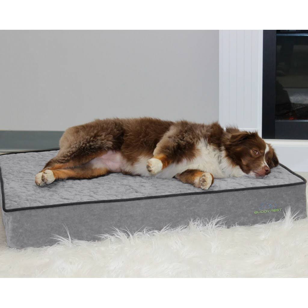 Orthopedic Medium Dog Bed in Fathom Gray C8675