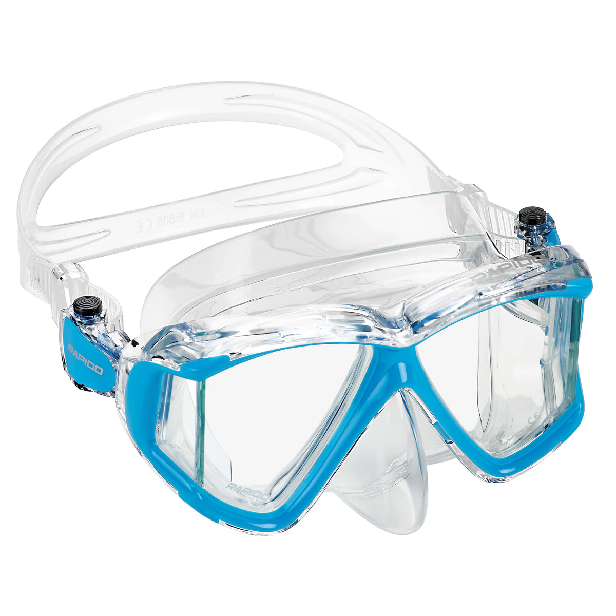 Panoramic Side-View Snorkel Mask with Dry Snorkel Set W9065