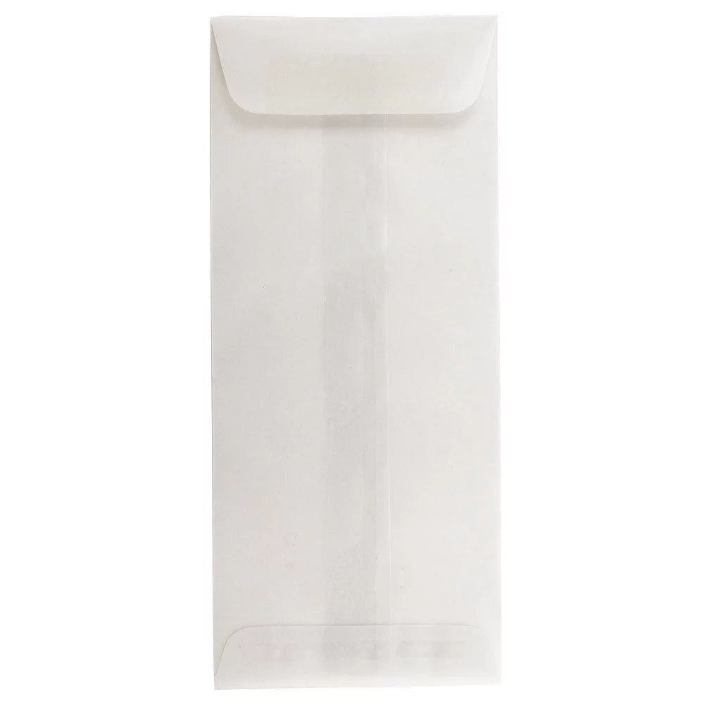 Translucent Vellum Envelopes, 4 1/8 x 9 1/2, 50/Pack E229