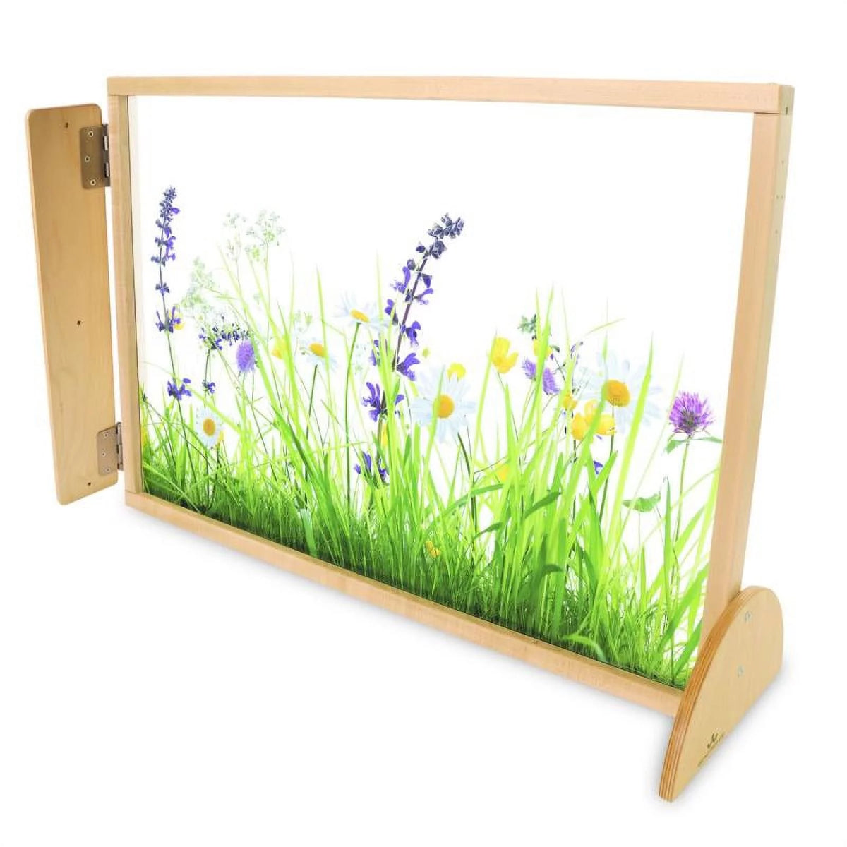 36 in. Clear Acrylic Room Divider Panel S380