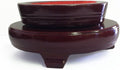 Crystal Ball 130mm with Wooden Stand Pack of 2 Q7060