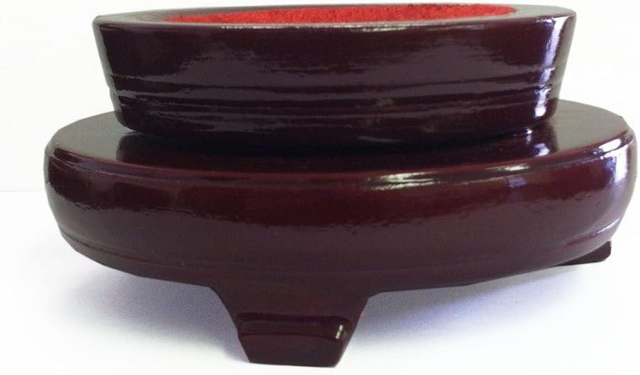 Crystal Ball 130mm with Wooden Stand Pack of 2 Q7060