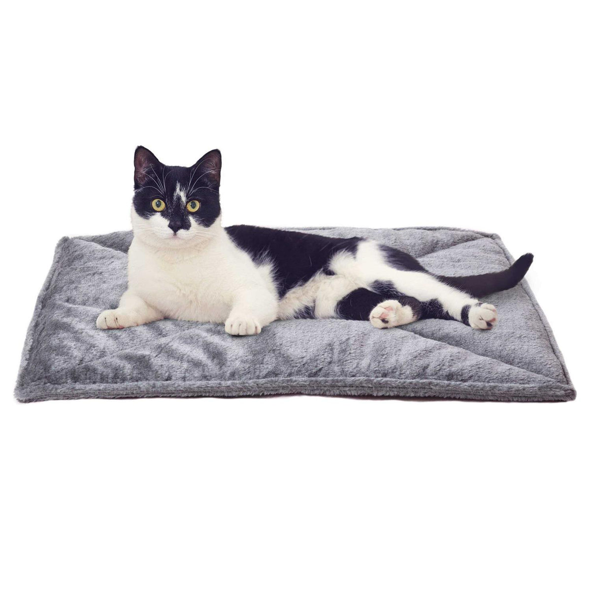 Faux Fur Self-Warming Pet Bed Mat X796