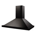 Black Stainless Steel Convertible Wall Mount Range Hood U984998