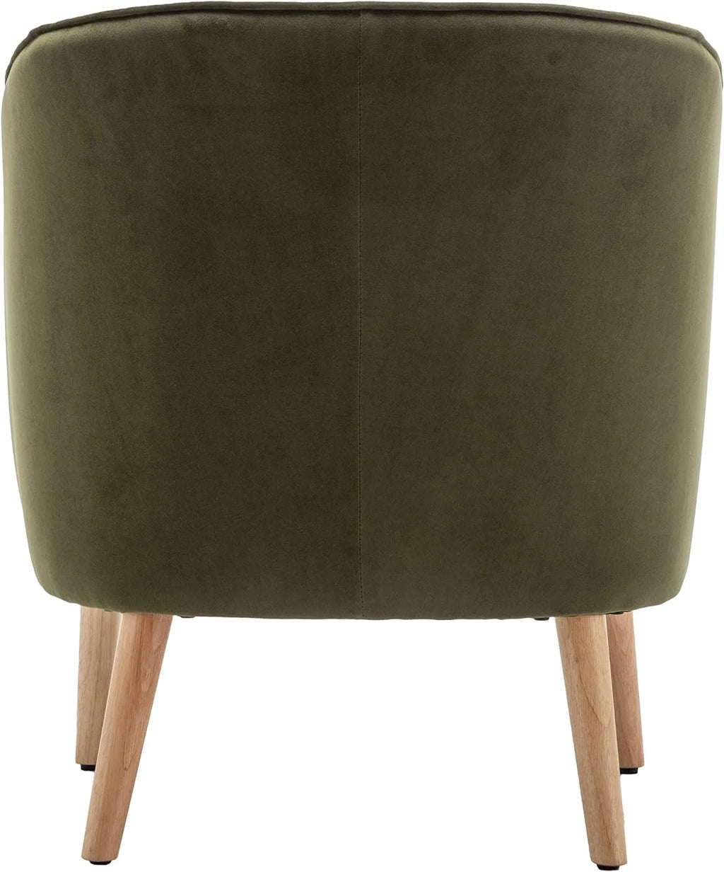 Sage Green Velvet Accent Chair Z24258