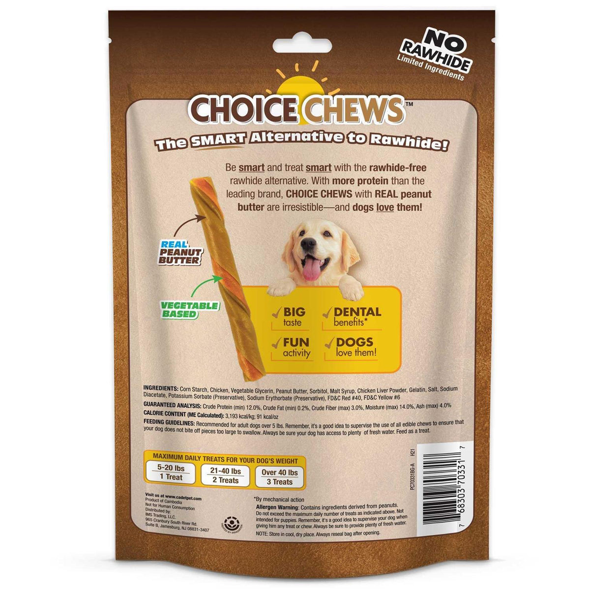 Peanut Butter Dog Treats O450