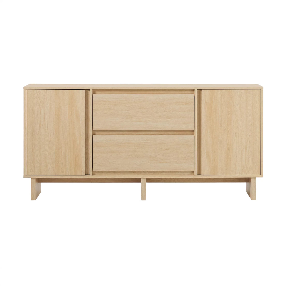 58" Coastal Oak TV Stand N810