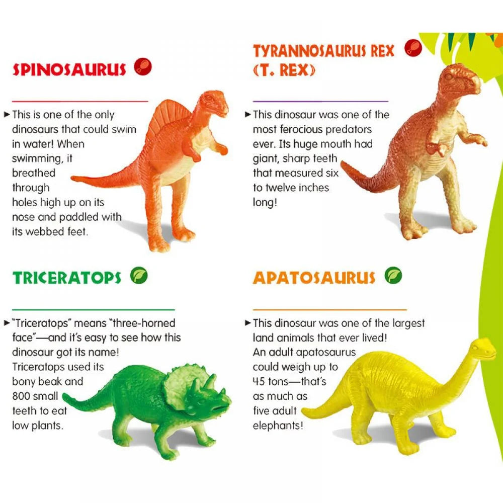 Dinosaur Eggs Excavation Kit with Dino Models Toy F7642