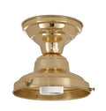Polished and Lacquered 4 inch Fitter Schoolhouse Fixture C413711