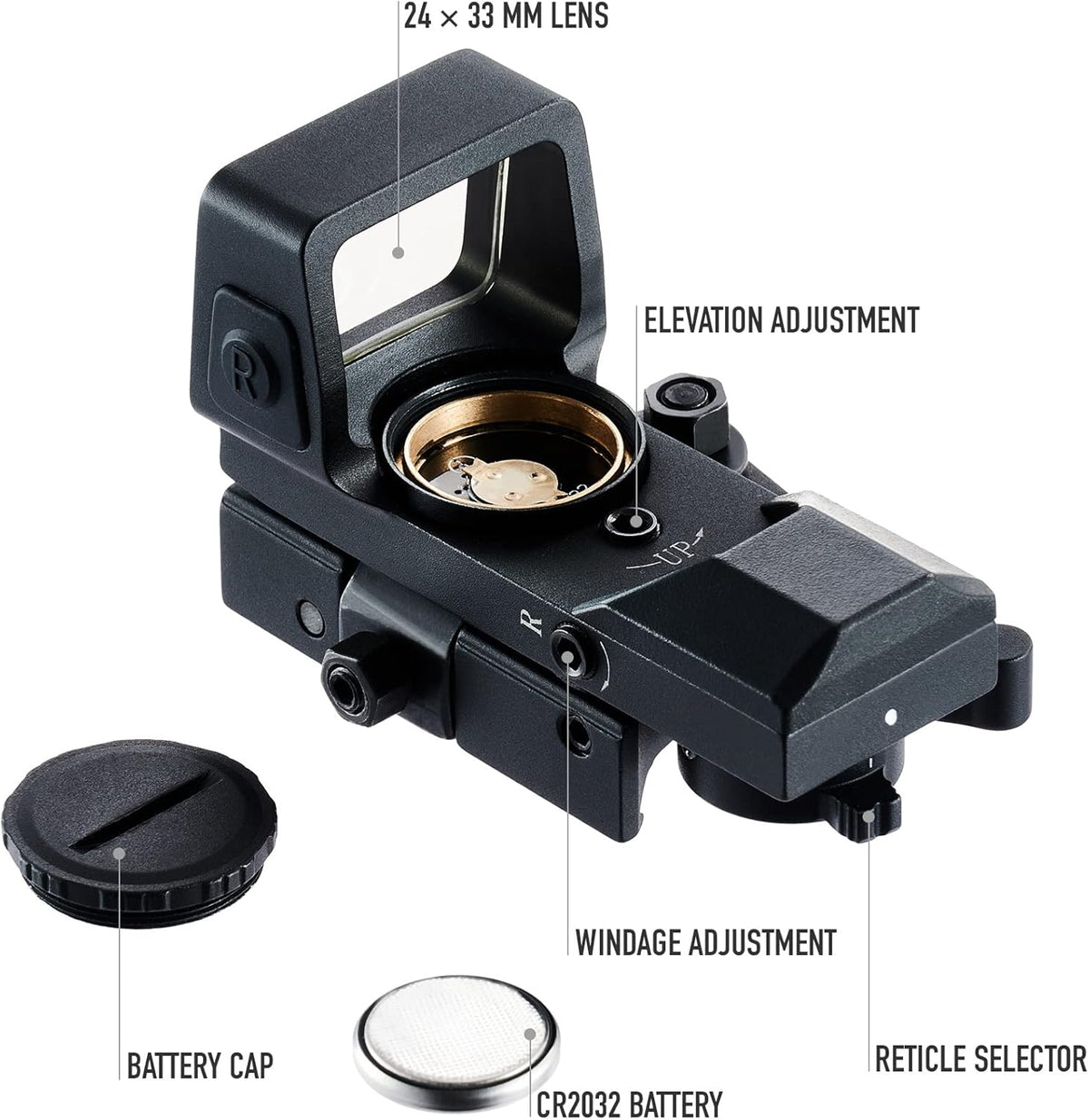 Red Dot Reflex Sight with QD Mount A957