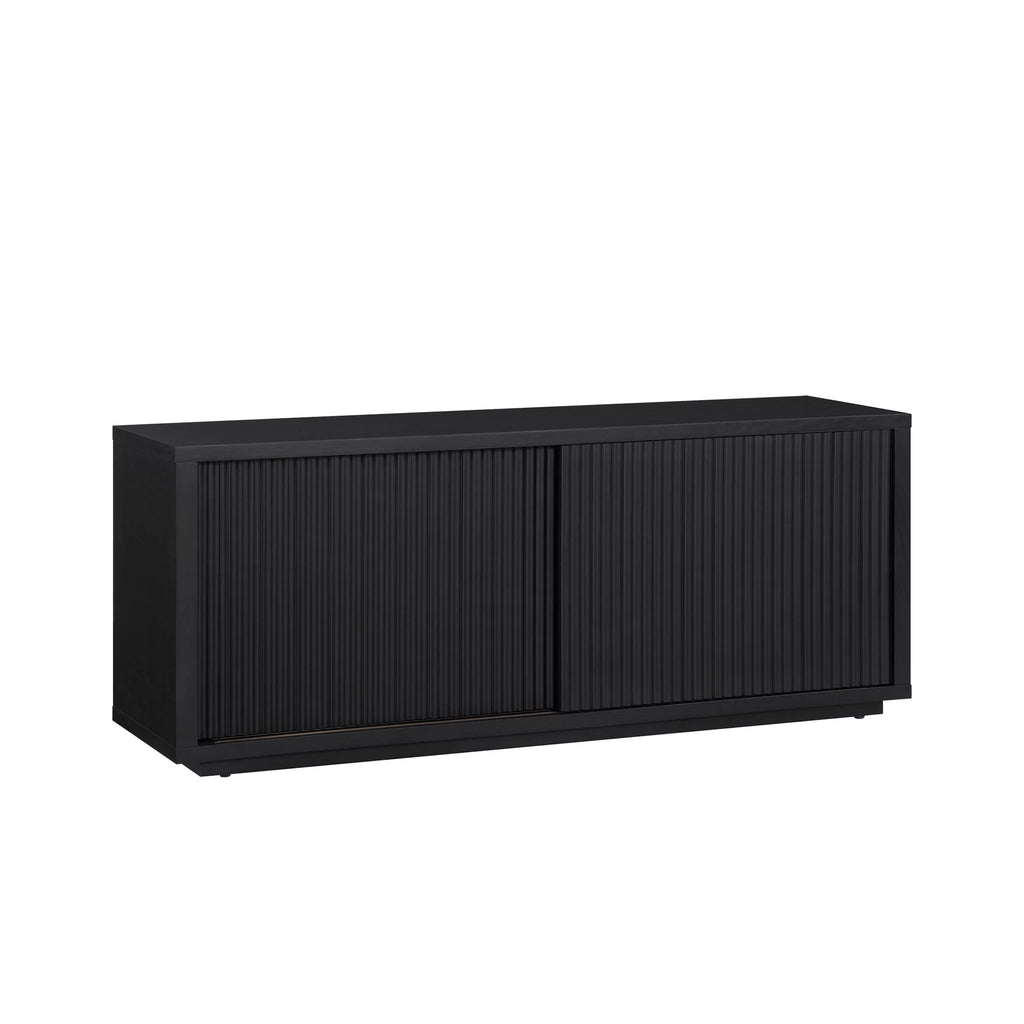 Fluted TV Stand for TVs up to 70" Black R72998