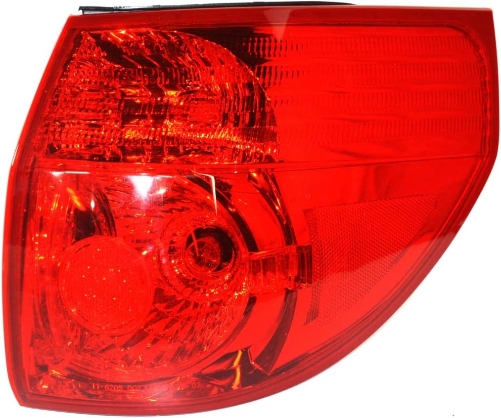 Tail Light Assembly for Toyota Sienna 2006-2010 Passenger Side Q622625