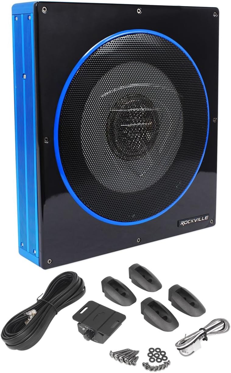 10 800 Watt Slim Powered Car Subwoofer A570231