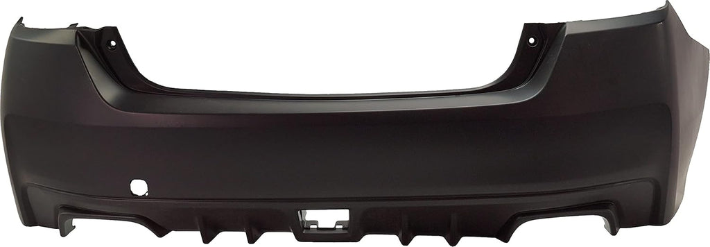 Rear Bumper Cover Primed with Textured Lower Y165409