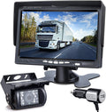 7-inch HD Backup Camera Monitor Kit, IP69 Waterproof, Pack of 2 Q7834