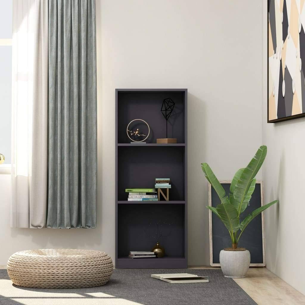 White 4-Tier Book Cabinet J563436
