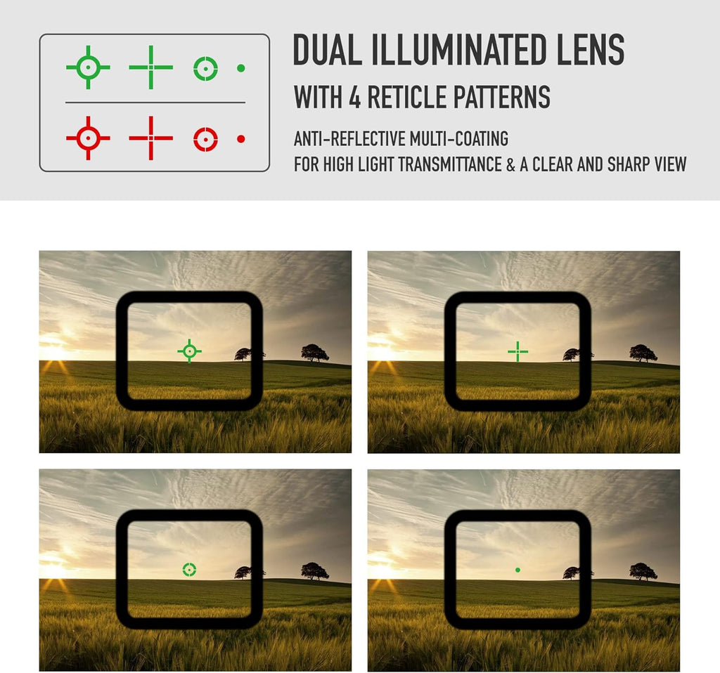 Red Dot Reflex Sight with QD Mount A957