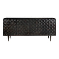 Black 4 Door Sideboard N4123