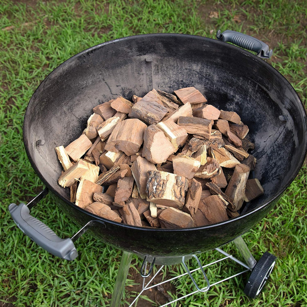 Hickory Smoking Wood Chunks, 5 Pounds, Pack of 2 V752471
