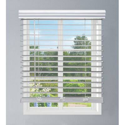 Cordless Faux Wood Blinds 29W x 48L I78083