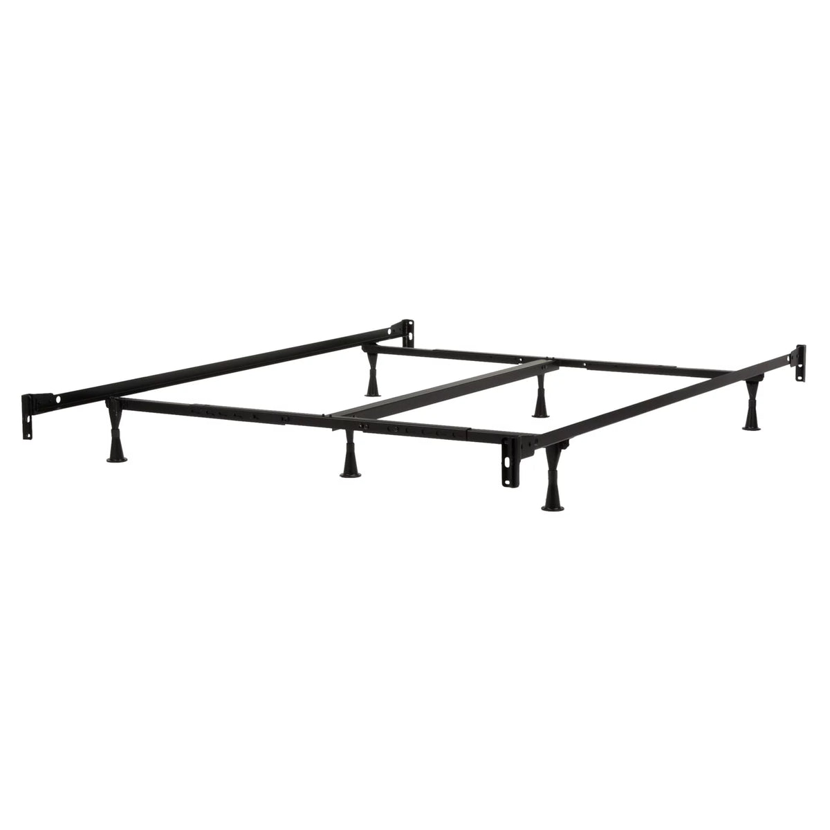 Queen Eurotop Plush Mattress with Bed Frame D711928