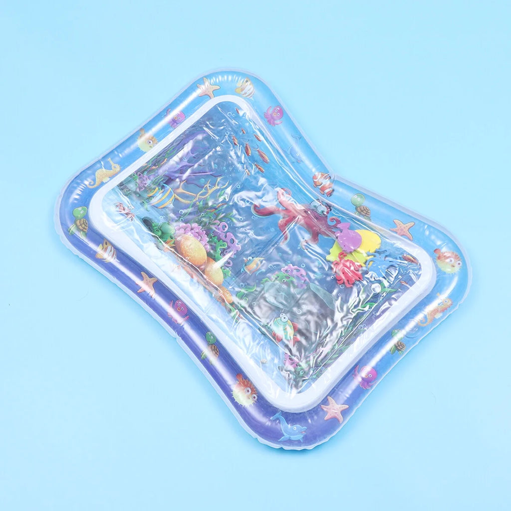 Inflatable Crawling Cushion Water Play Mat (Blue) H174