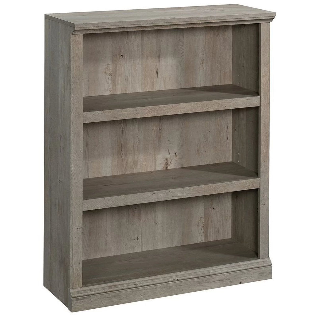 L Shaped Desk 3-Shelf Bookcase and Coffee Table 3 Piece Set M243110