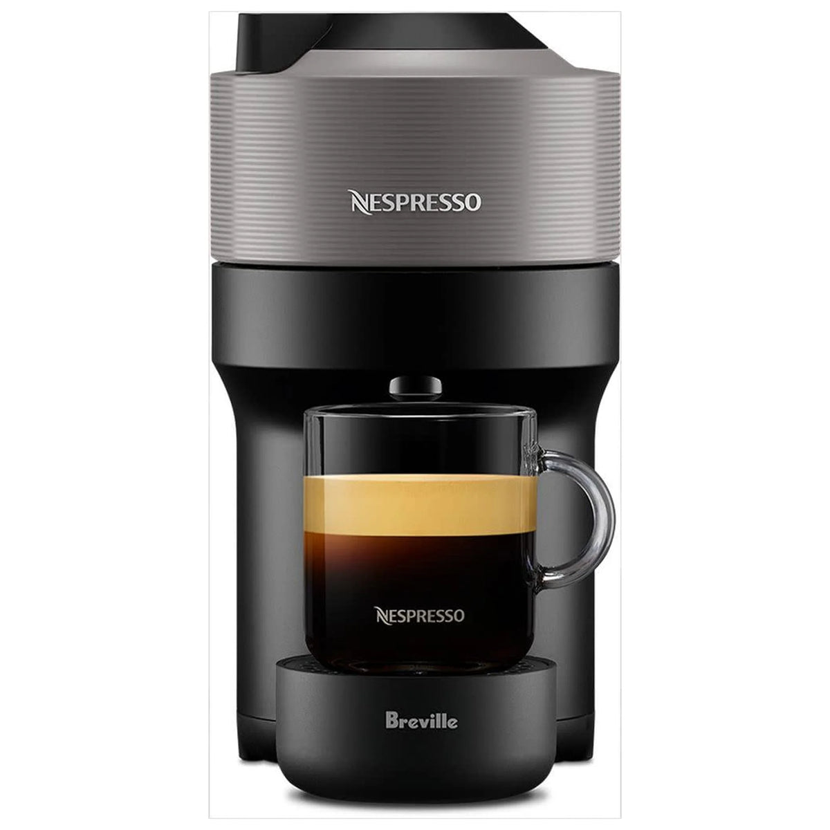 Dark Gray Coffee and Espresso Maker H854944