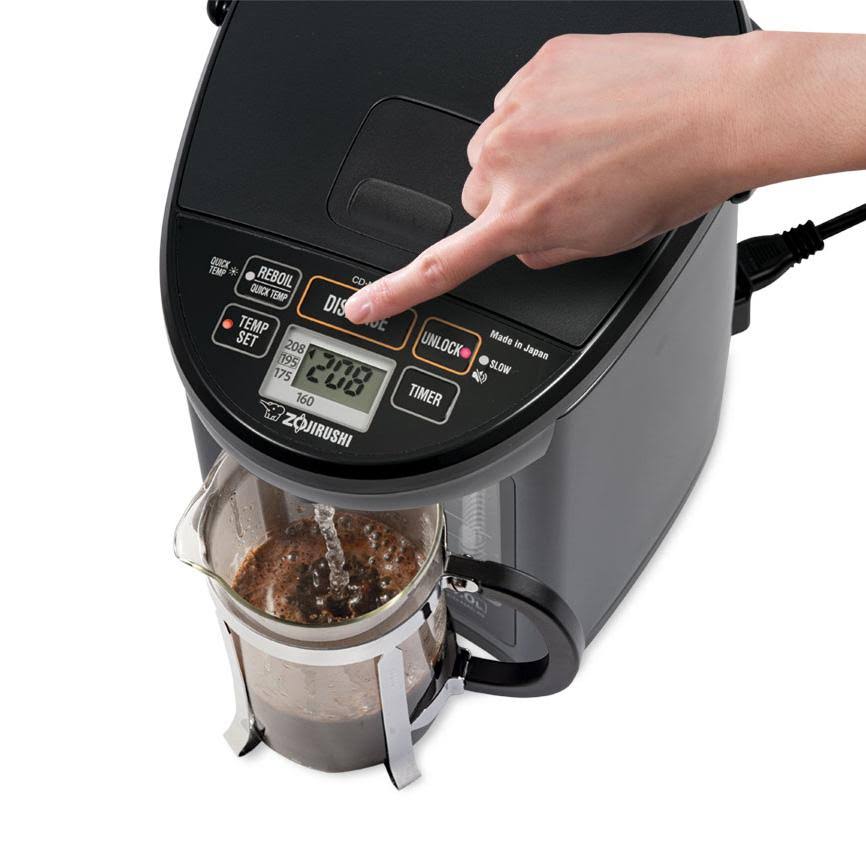 4.0-Liter Metallic Black Water Boiler & Warmer J10201