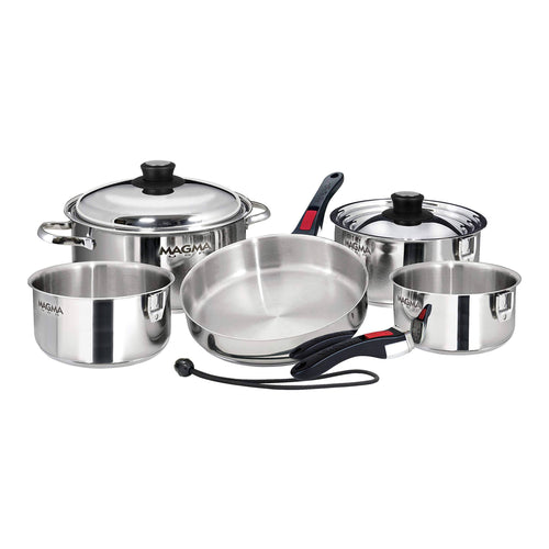 10 Piece Stainless Steel Cookware Set X263