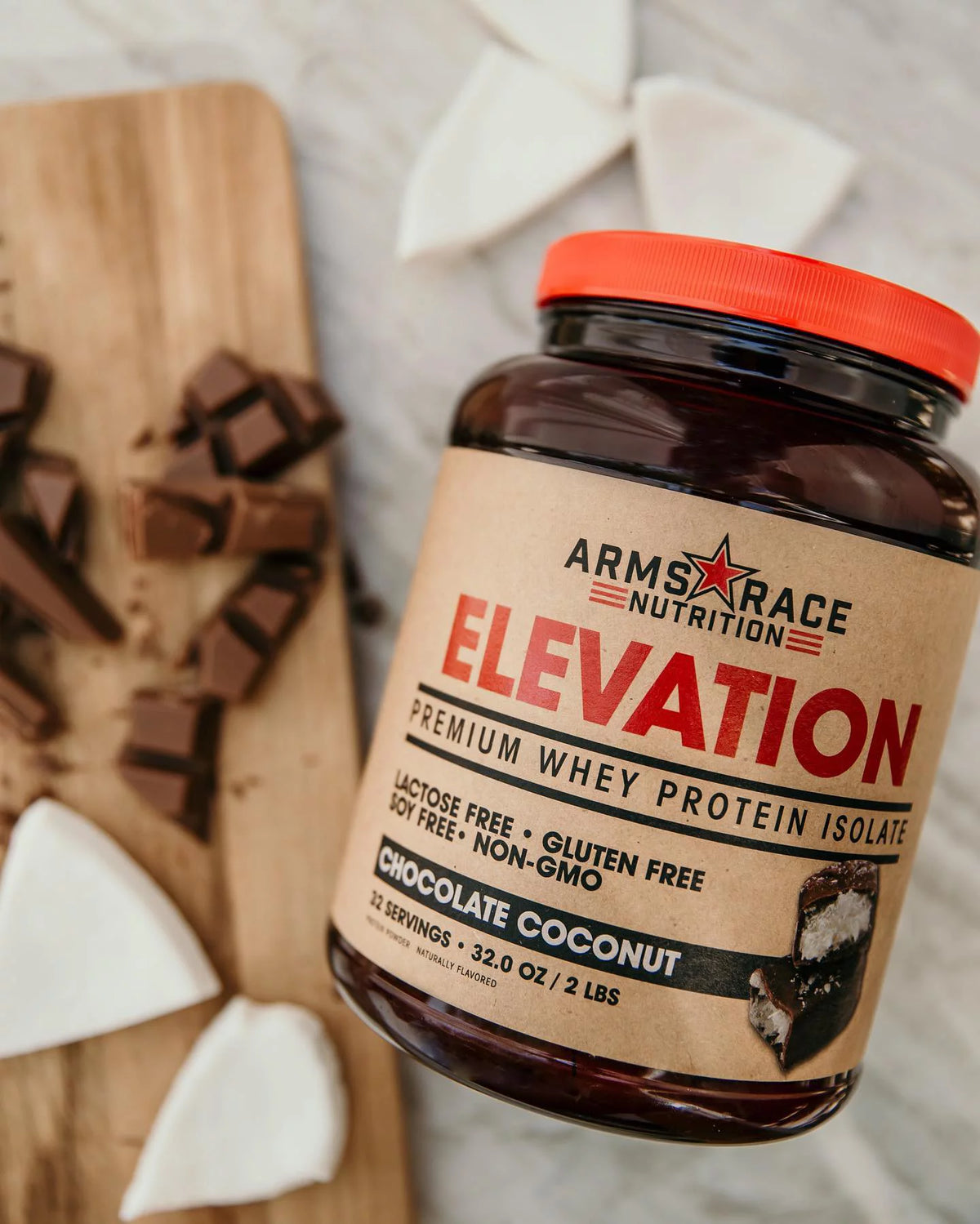 Whey Protein Isolate 32 Servings Chocolate Coconut I71021