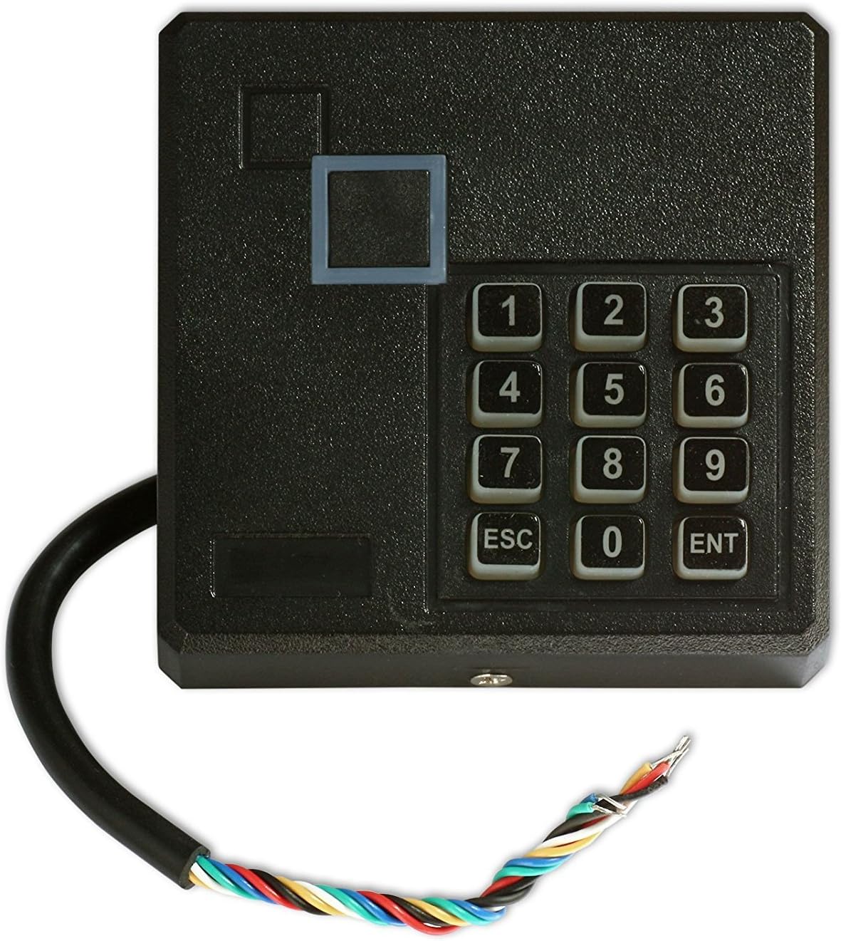 Black RFID Keypad Reader 125KHz Wiegand 26/34 Bit T8381