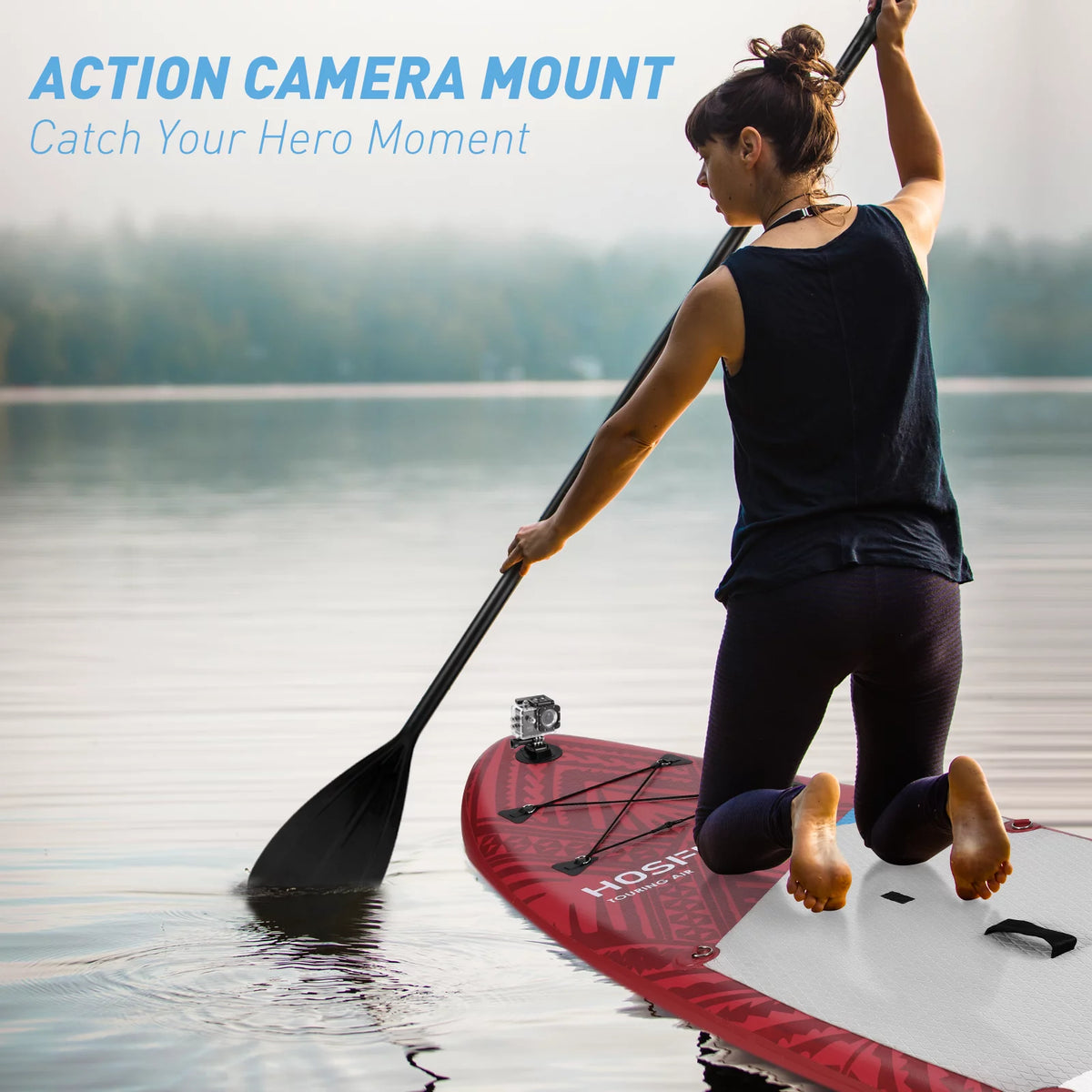 10'6×33"×6" Inflatable Stand Up Paddle Board with Backpack Y37179