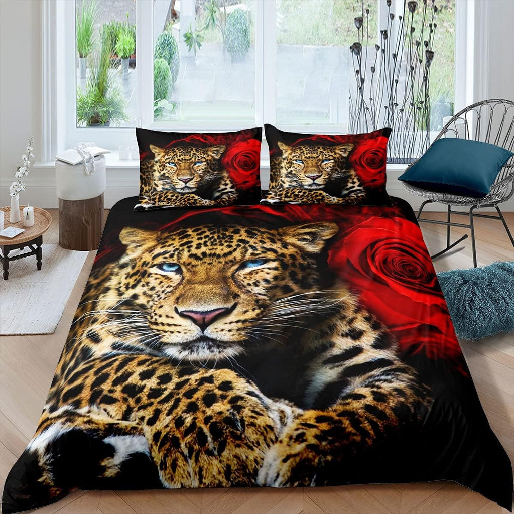 Black White Full Size Kids Football Comforter Cover Bedding Set V17602