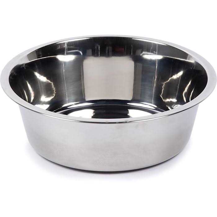 Non Skid Stainless-Steel Dog Bowl H91598