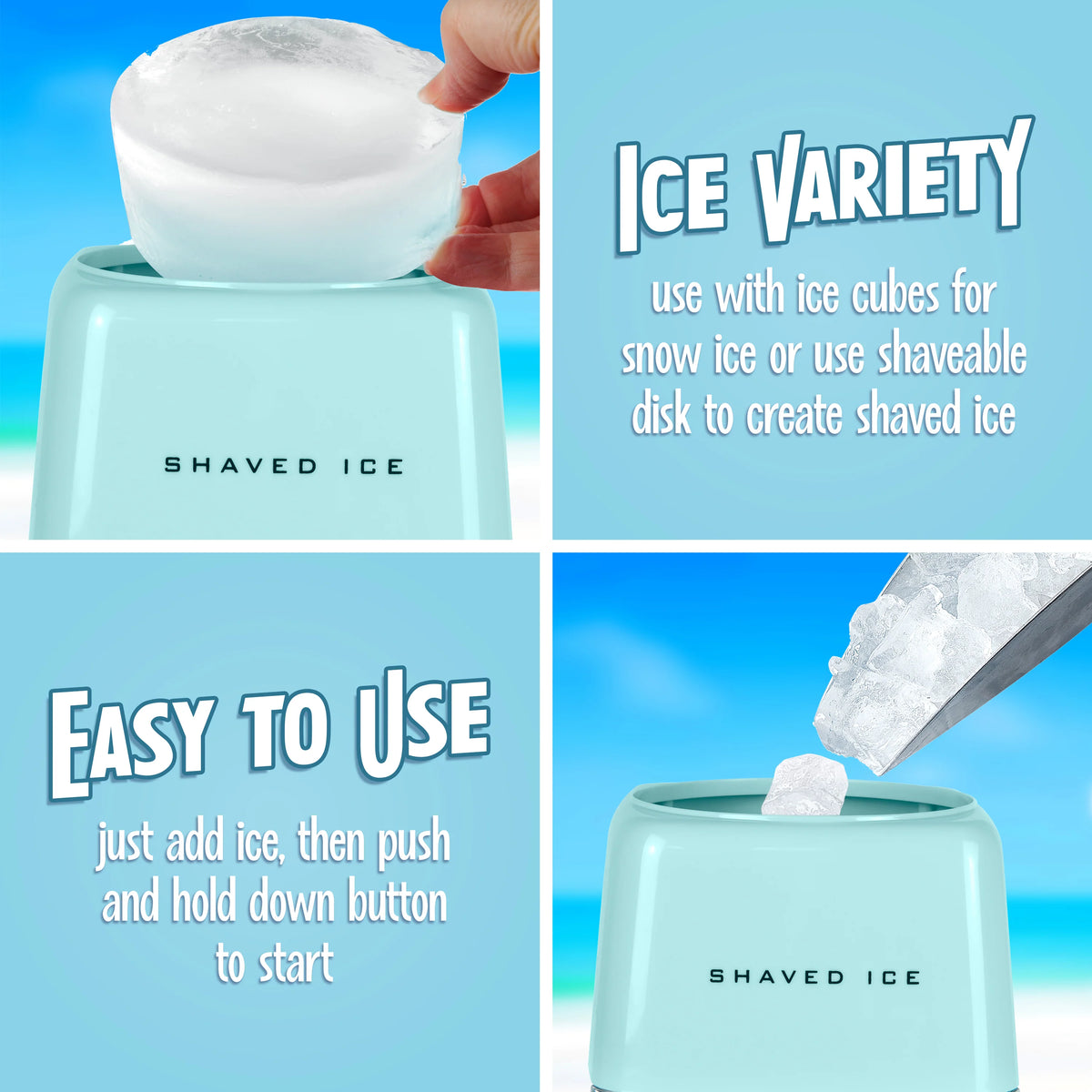 Electric Shaved Ice & Snow Cone Maker O88146