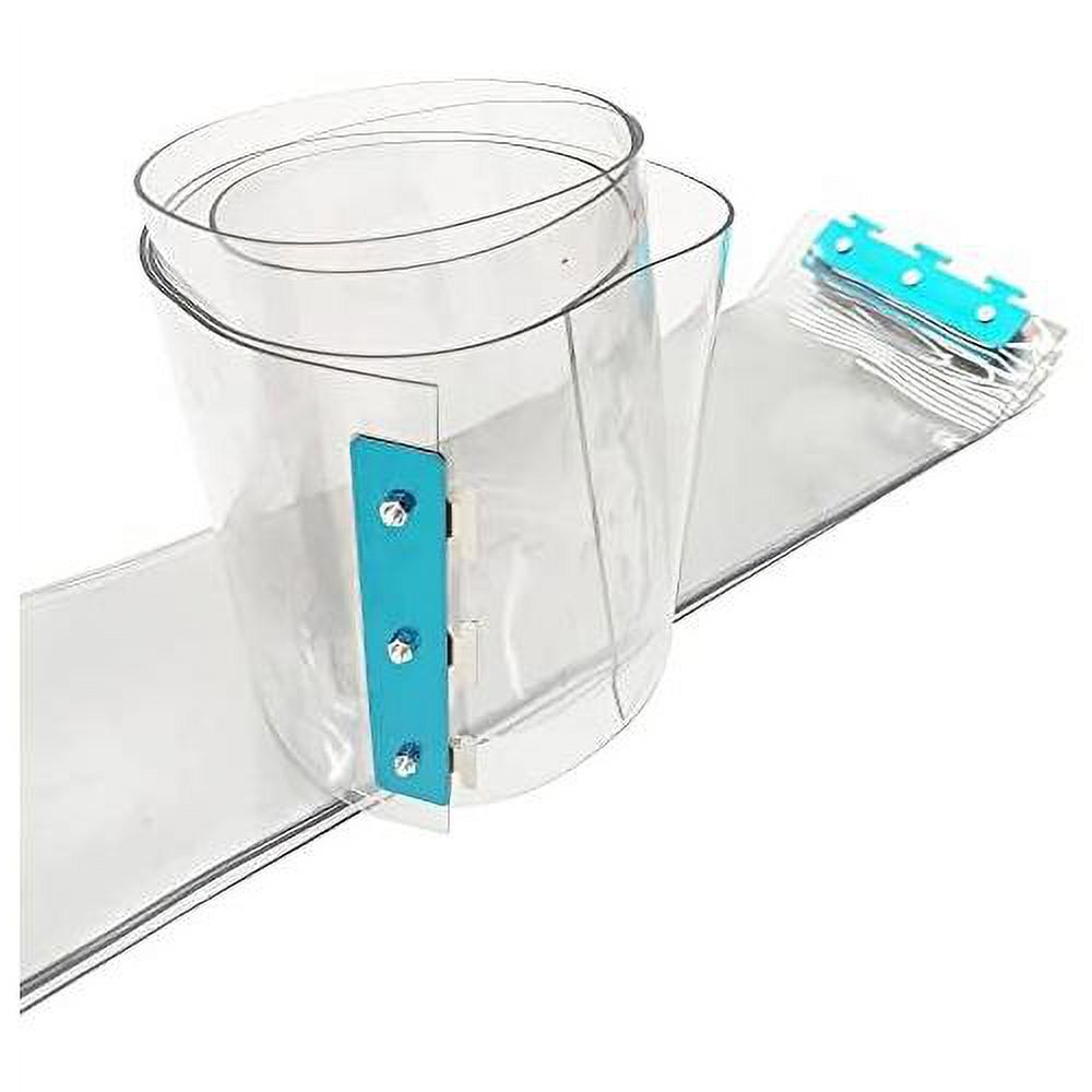Walk In Cooler Door Curtain Kit 42 X 84 Inch Freezer Curtain P1140