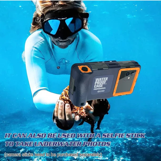 Waterproof Protective Case for Phones Up to 6.9 Inch Q312