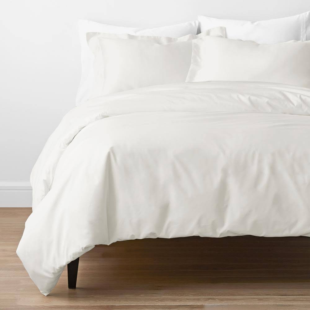 Ivory King Cotton Sateen Duvet Cover G31698