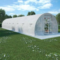 Greenhouse with Steel Foundation 472.4 inchx118.1 inchx78.7 inch R420453